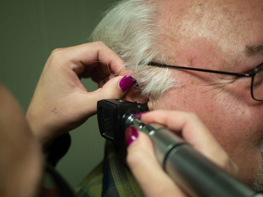checking for ear wax