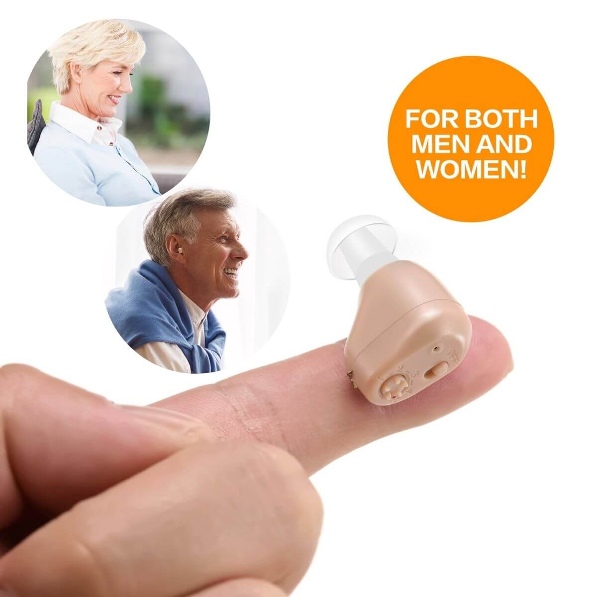 Turbo Ear Sound Amplifier - In The Ear - Up to 10 hours